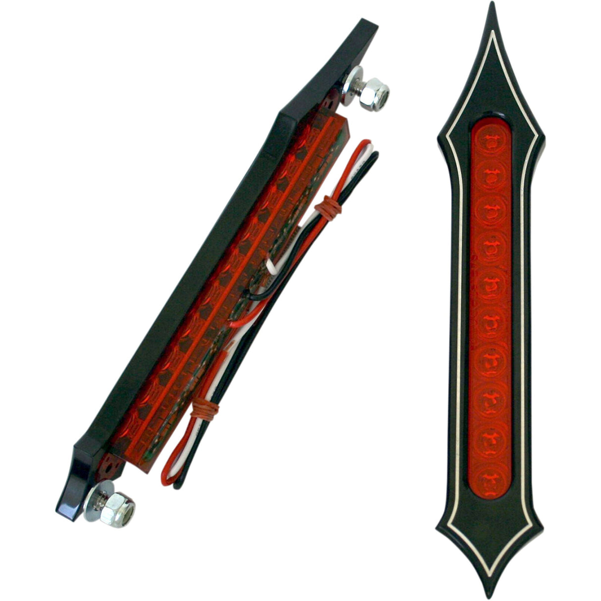 ACCUTRONIX 2040-1544 BL01-LSN LED Bag Lights Bag Light - Tribal Slotted - Red Lens - Night Series