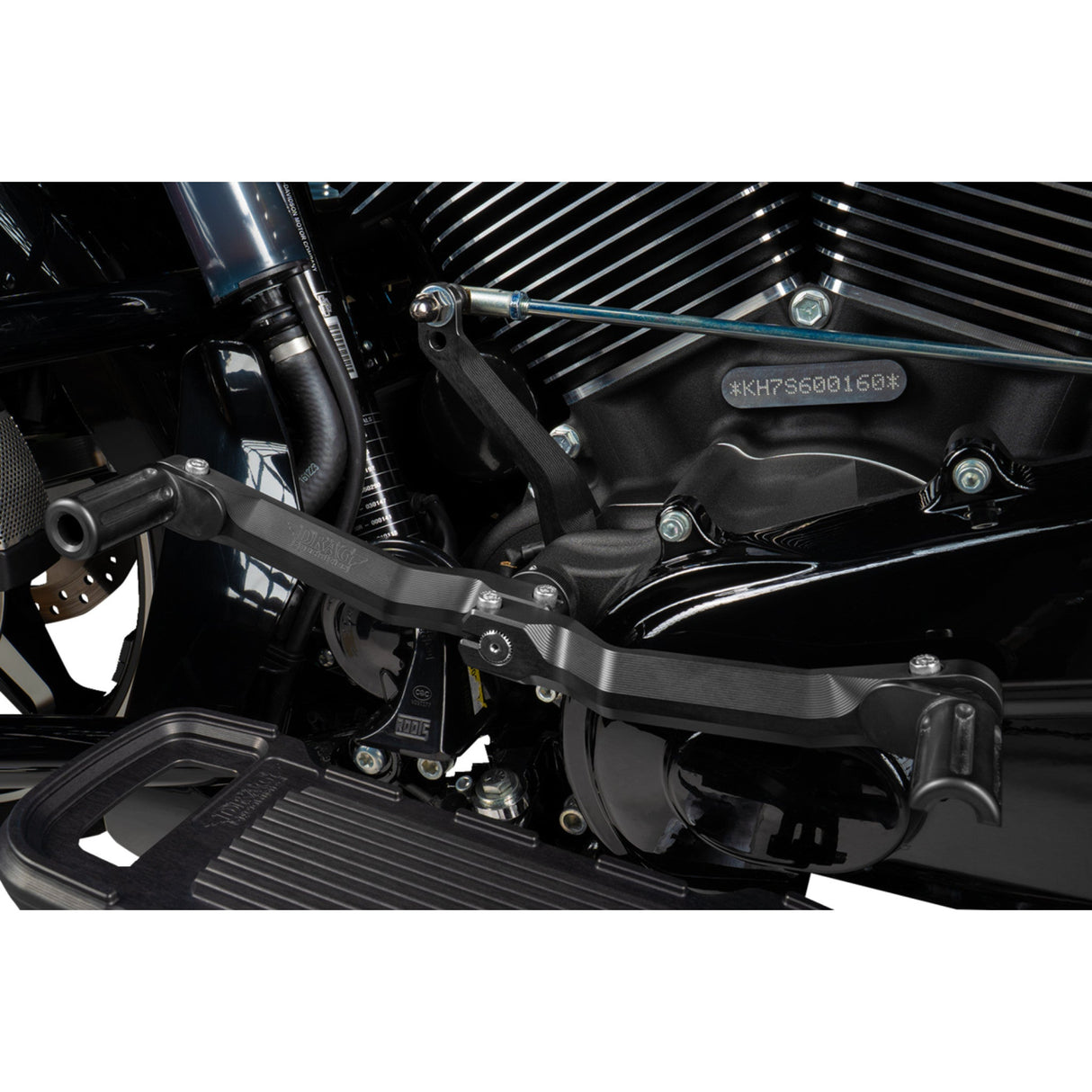 DRAG SPECIALTIES 1602-1672 Heel/Toe Shifter adjustable - black