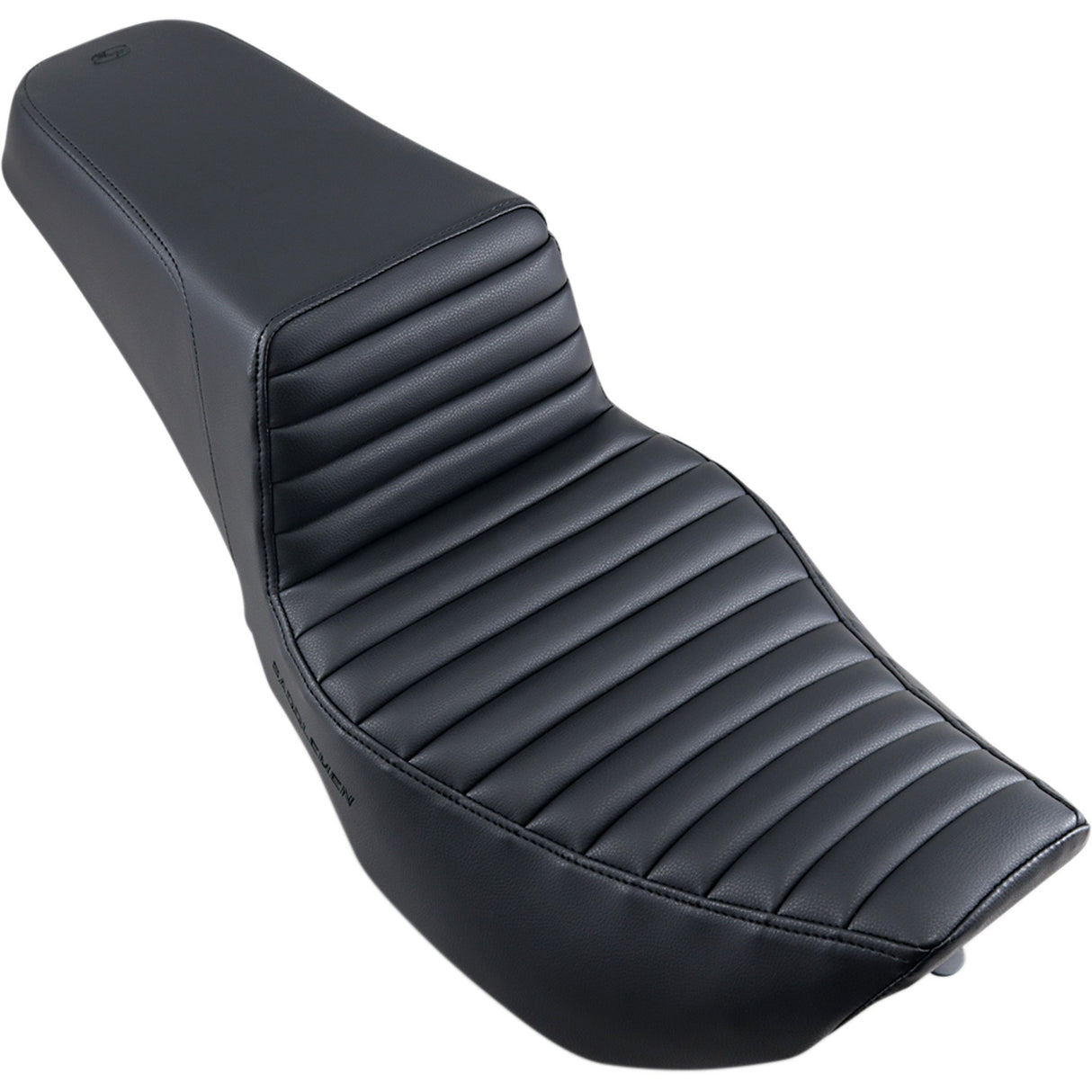 Saddlemen Step-Up Seat — Front Tuck-N-Roll Black - 897-06-171 For Harley Touring 1997-2007