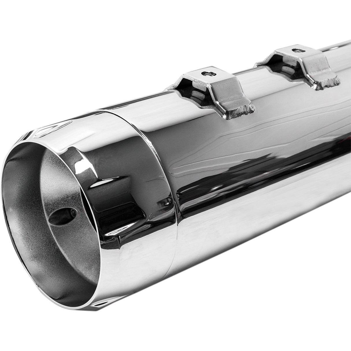 S&S Cycle 4-1/2" MK45 Performance Mufflers Chrome With Chrome Thruster - 550-0620 For Harley Touring 1995-2016