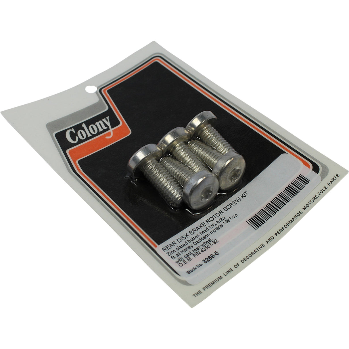Colony Bolt - 3269-5 For Harley Motorcycles 1997-2020