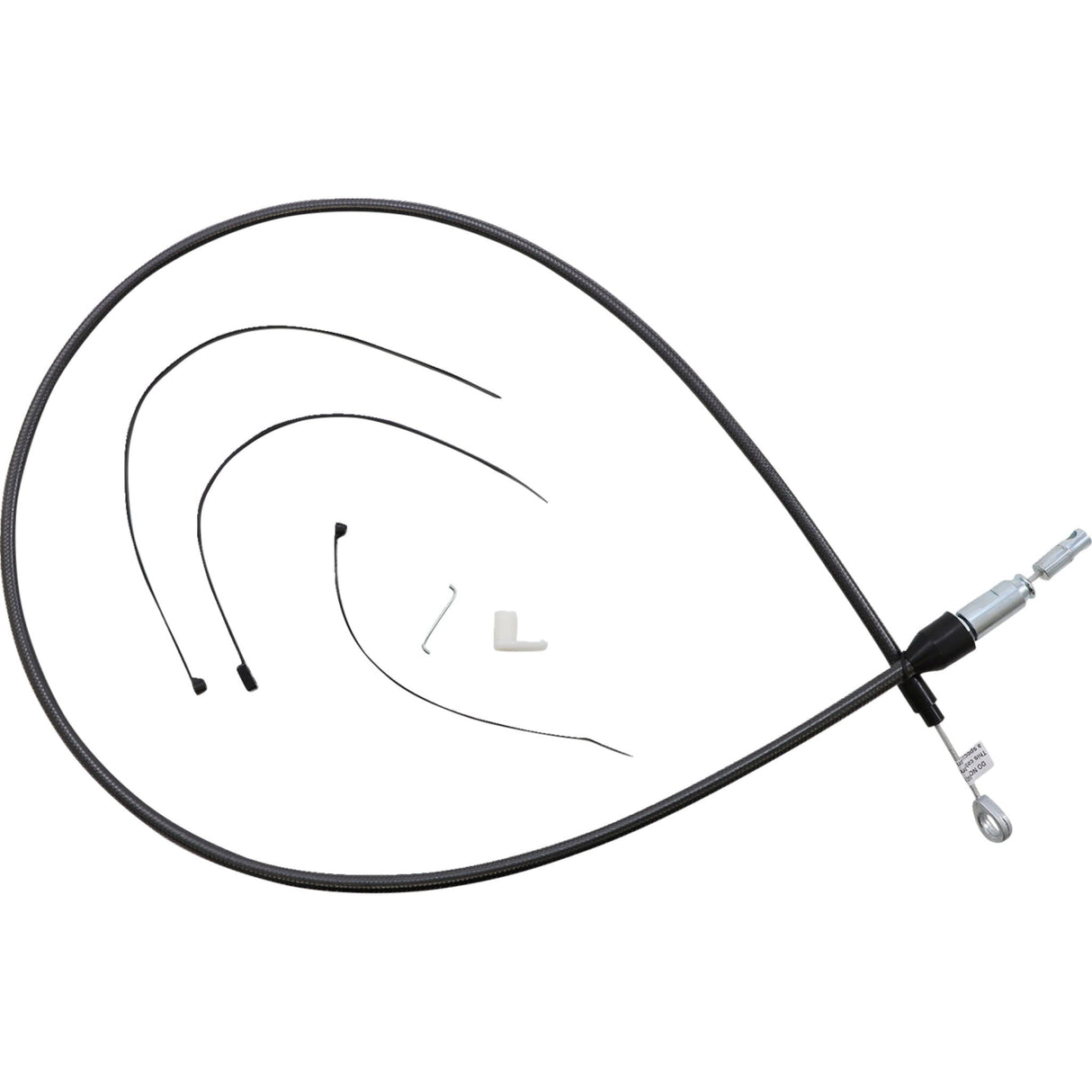 Magnum Shielding Black Pearl™ Quick Connect Upper Clutch Cable 50" - 423416HE For Harley Motorcycles 2018-2024