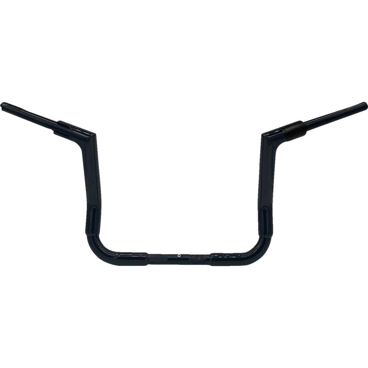 FAT Baggers INC. 1-1/2" EZ Install Flat Top Handlebar 12" Black - 615012-B For Harley Touring 1999-2013
