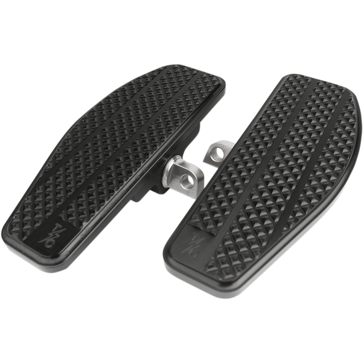 Thrashin Supply CO. Mini Floorboards Black - TSC-2025-1 For Harley Motorcycles 1980-2019