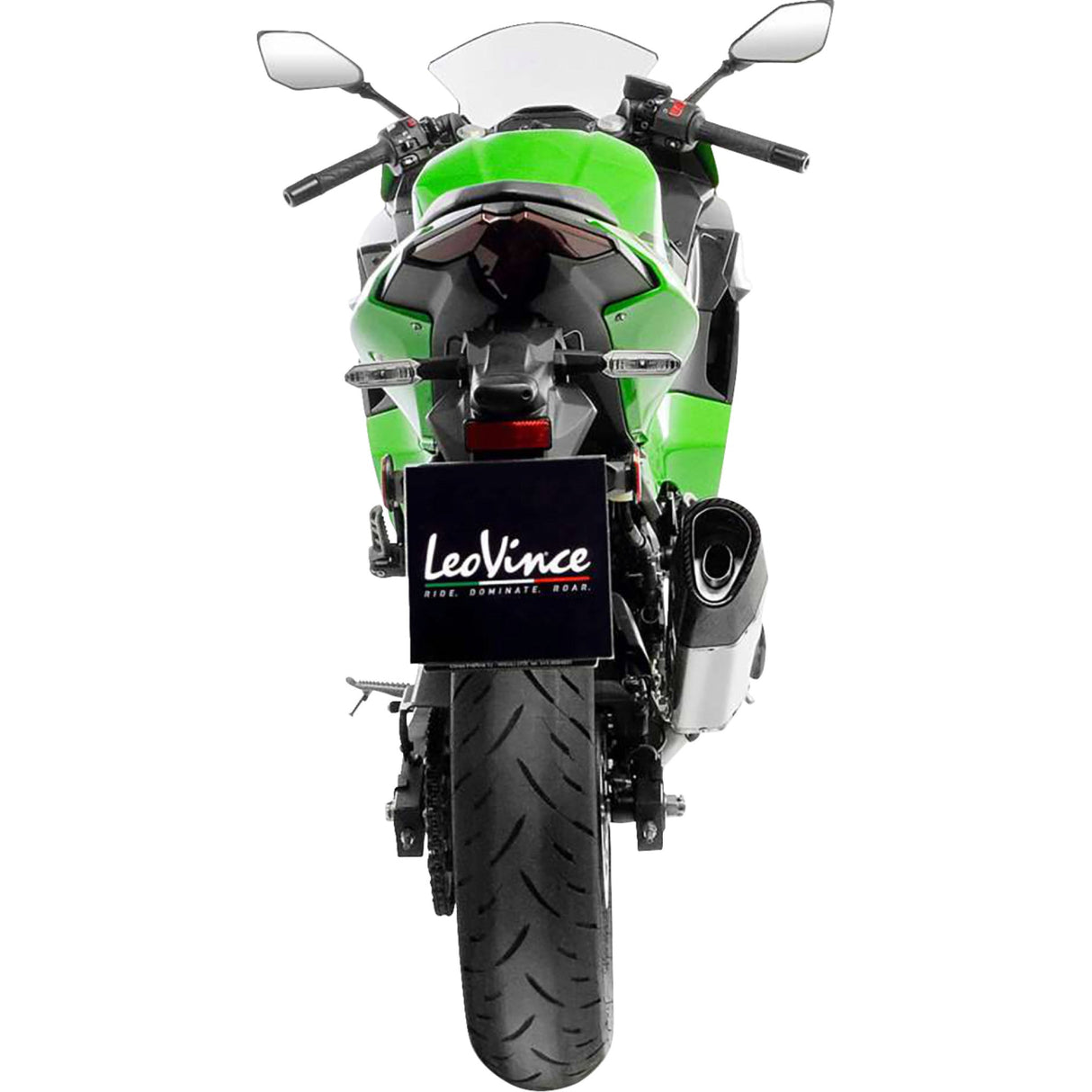 Leovince LV-14 R Muffler - 15607U Kawasaki Ninja 2024-2025