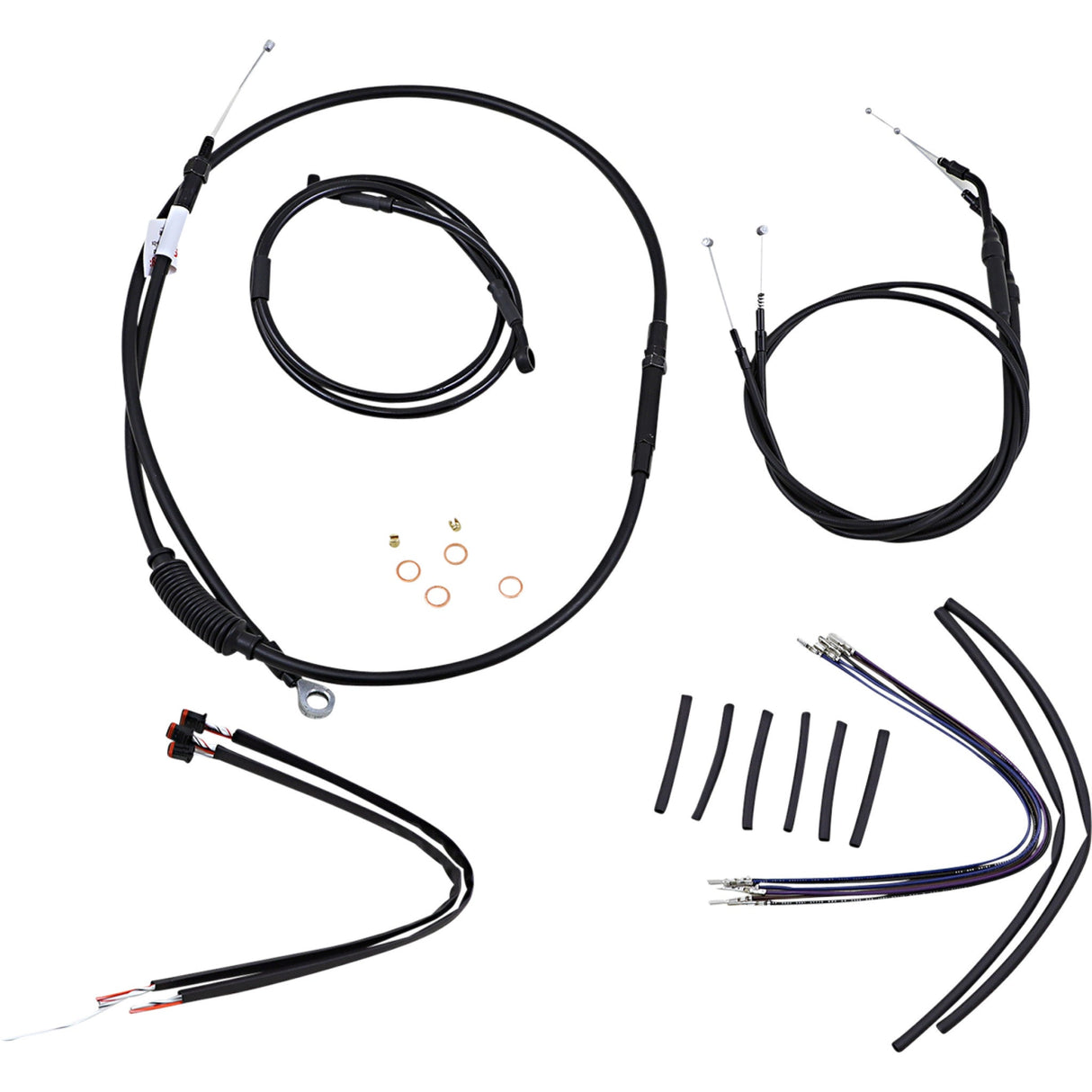 Burly Brand Complete Cable Kit - B30-1145 For Harley Sportster 2014-2022