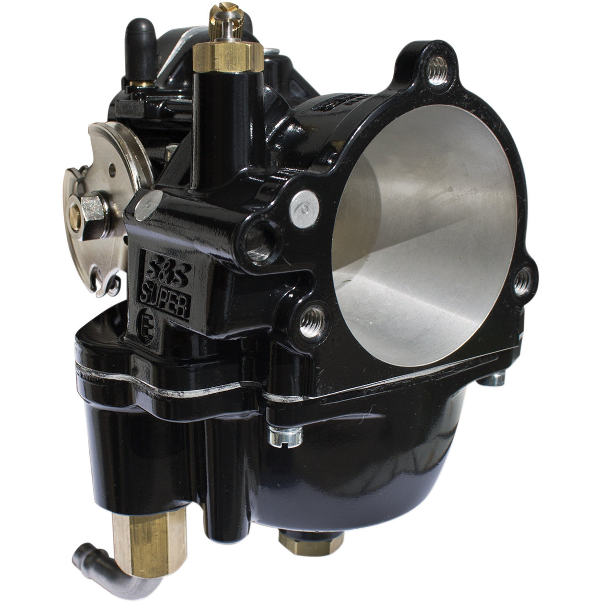 S&S CYCLE 1002-0059 110-0133 Super E Carburetor - Standard Bore - Black