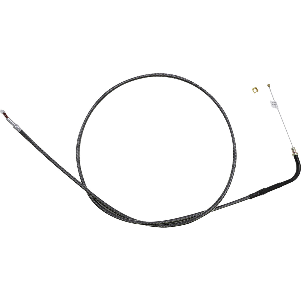 MAGNUM SHIELDING 0651-0906 74213 KARBONFIBR Braided Throttle/Idle Cable - KARBONFIBR Braided Idle/Cruise Cable