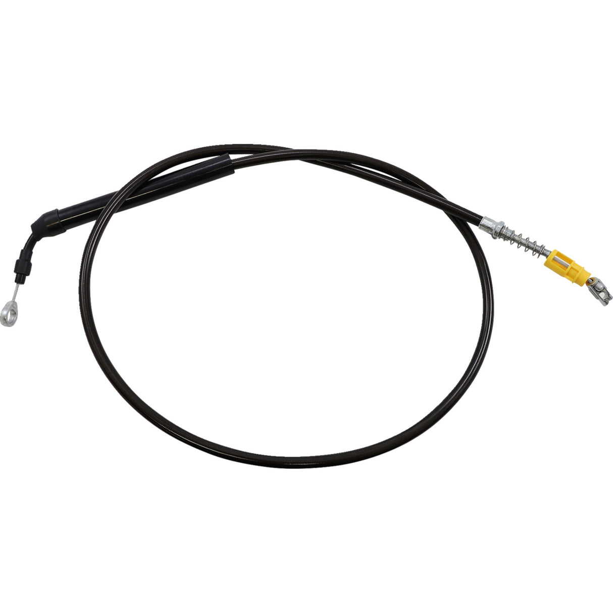LA Choppers Midnight Braided Clutch Cable 18"-20" Ape Hanger Handlebars - LA-8056C19M For Harley Touring 2021-2022