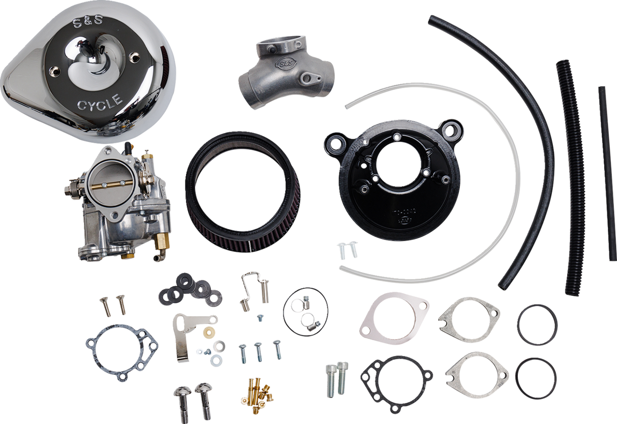 Super E Carburetor with Stealth Air Cleaner Kit