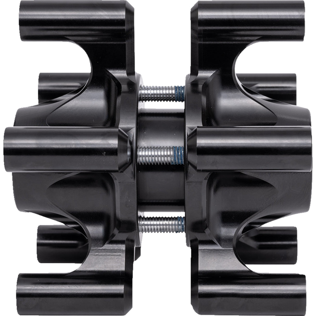 Arlen Ness Spider Wheel Hub Dual Disc Front Black - 71-660 For Harley Touring 2008-2026