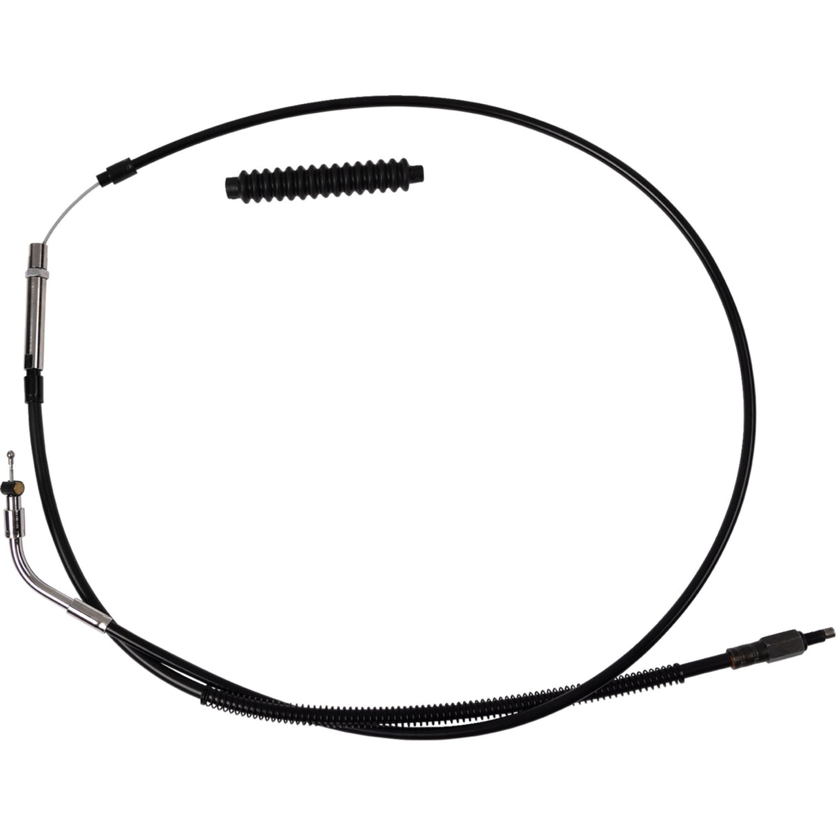 Barnett High-Efficiency Black Vinyl Clutch Cable +6" Size - 101-30-10073-6 For Harley Street Glide 2023-2026