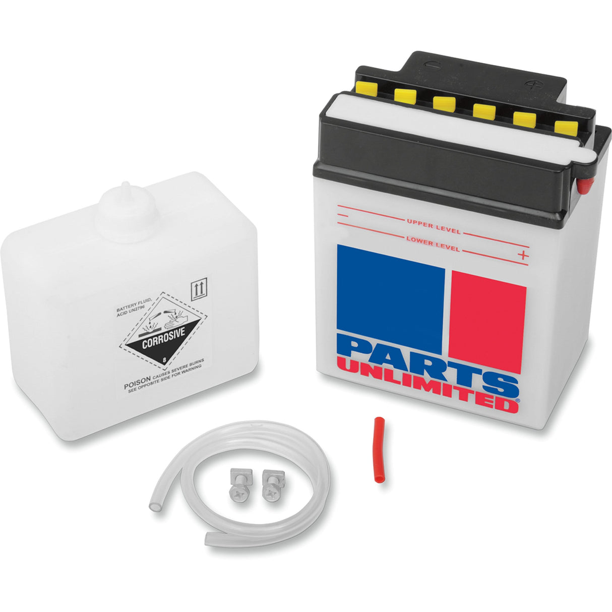 PARTS UNLIMITED 2113-0181 Heavy-Duty 12v Battery Kit Battery - YB14A-A2