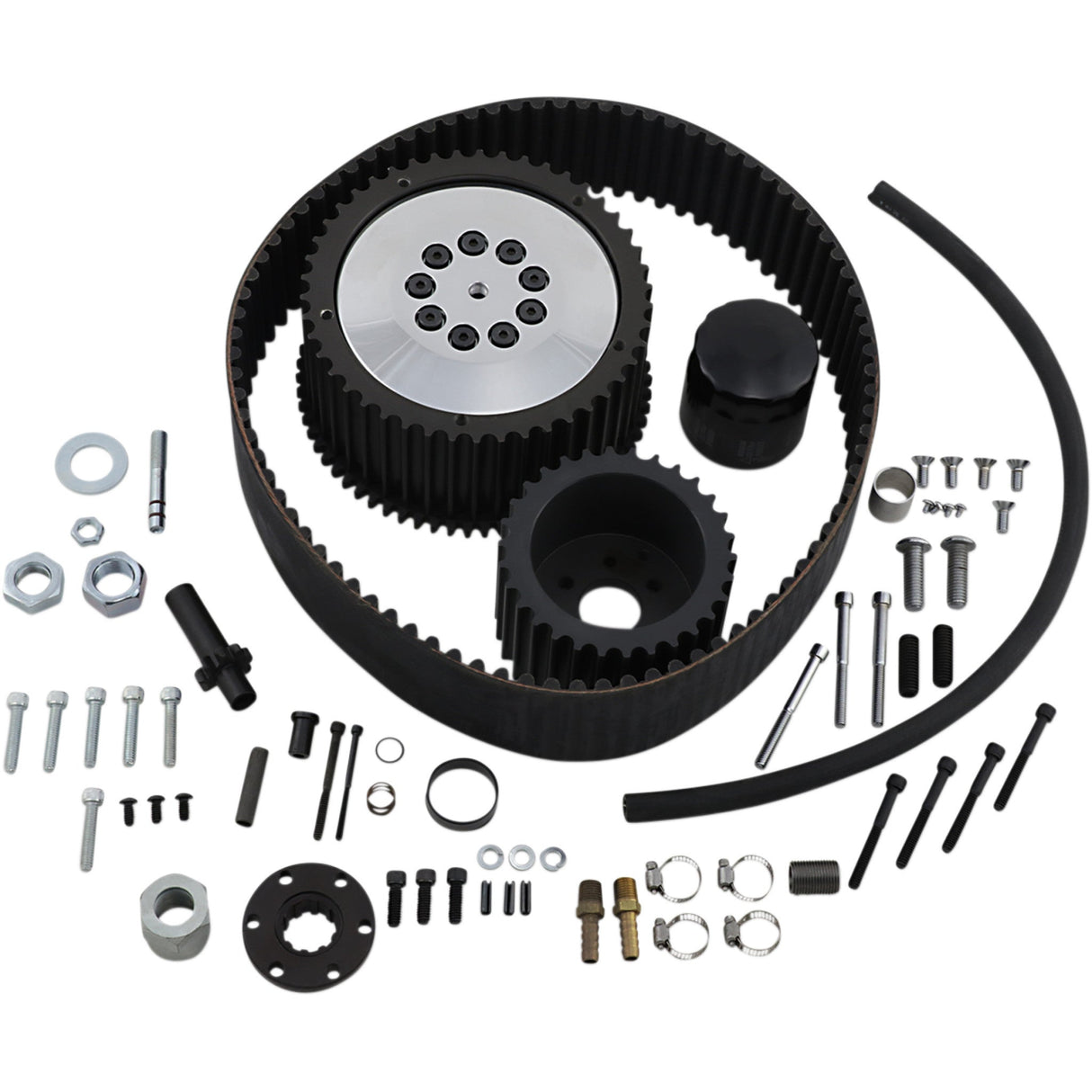 Belt Drives LTD. Monster Top Fuel Belt Drive Kit With Clutch - TF-2000 For Harley Softail / Screamin' 1990-2006