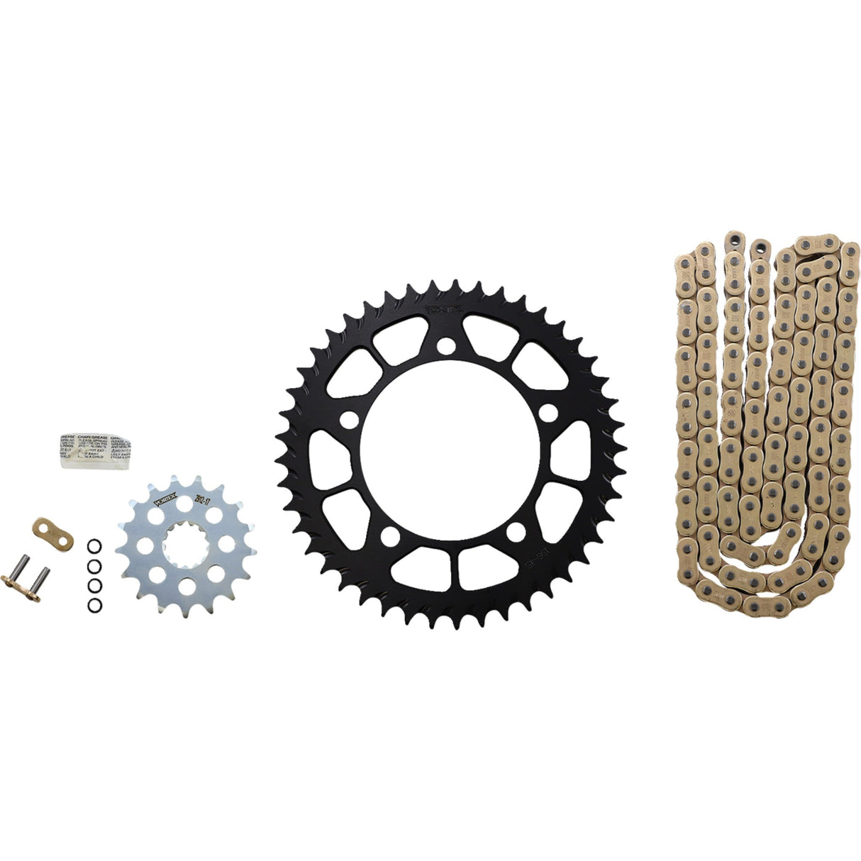 VORTEX 1230-1516 CKG7615 Chain and Sprocket Kit Chain Kit - Gold
