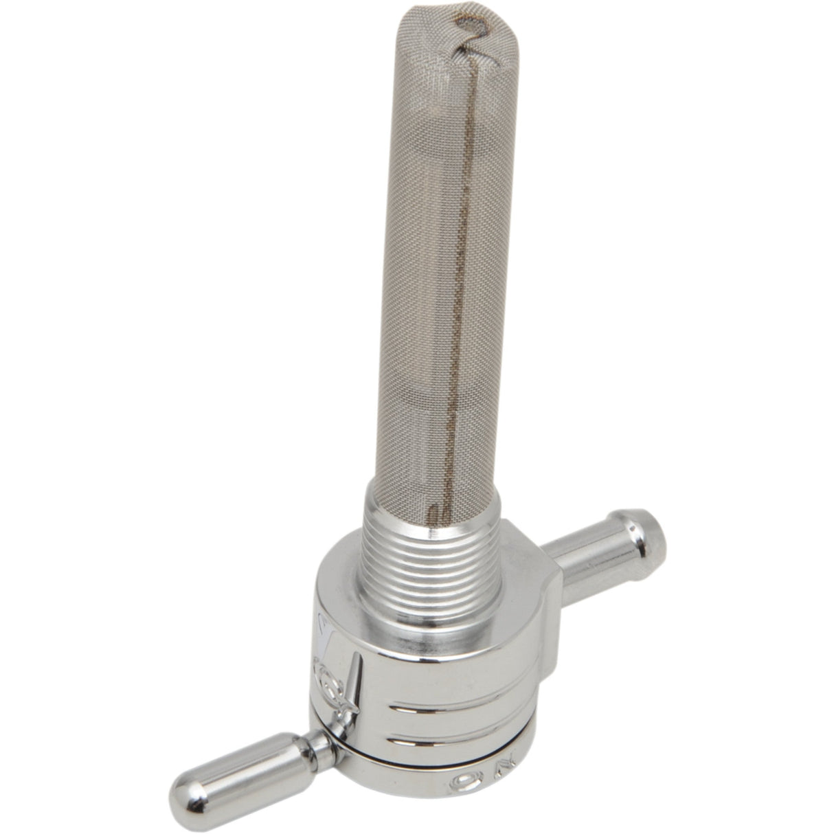 GOLAN PRODUCTS 0705-0017 75-516S-CS "Click-Slick" Fuel Petcock — 3/8" NPT "Click-Slick" Fuel Petcock - Straight - Chrome - 3/8" NPT