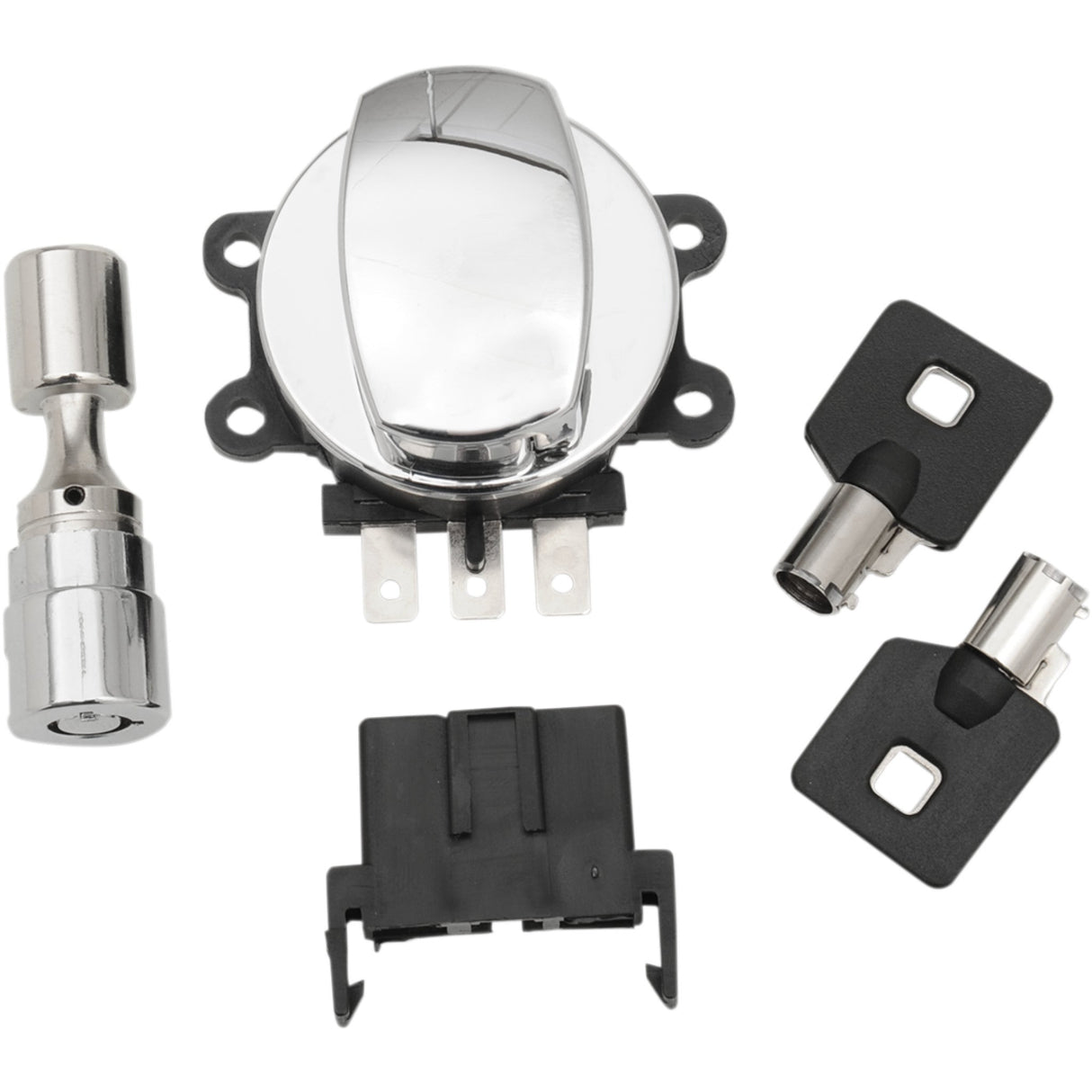 DRAG SPECIALTIES Side Hinge Ignition Switch with Fork Lock