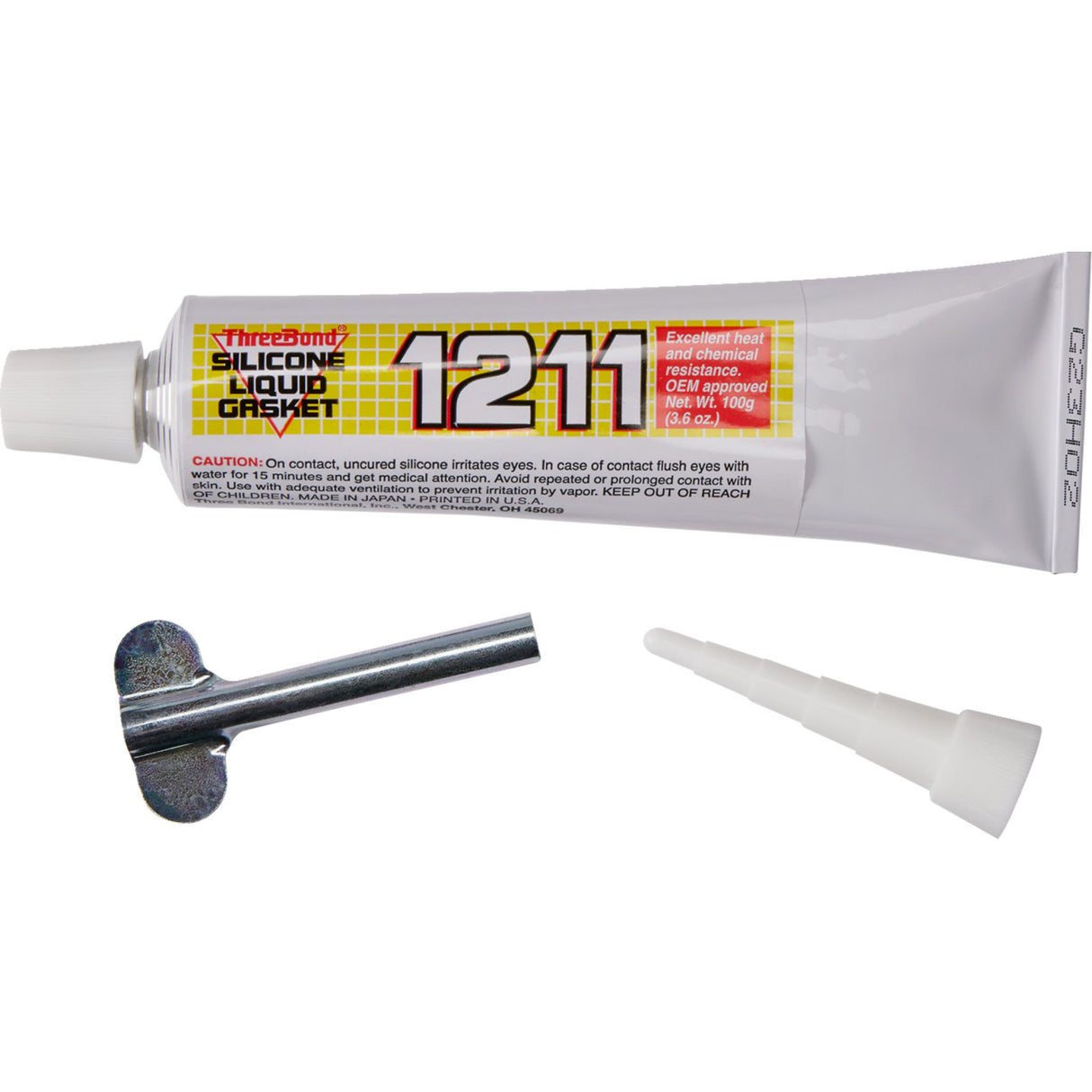 THREEBOND TB-1211 1211AT100 1211 Silicone Liquid Gasket Silicone Gasket - 3.5 oz. net wt.