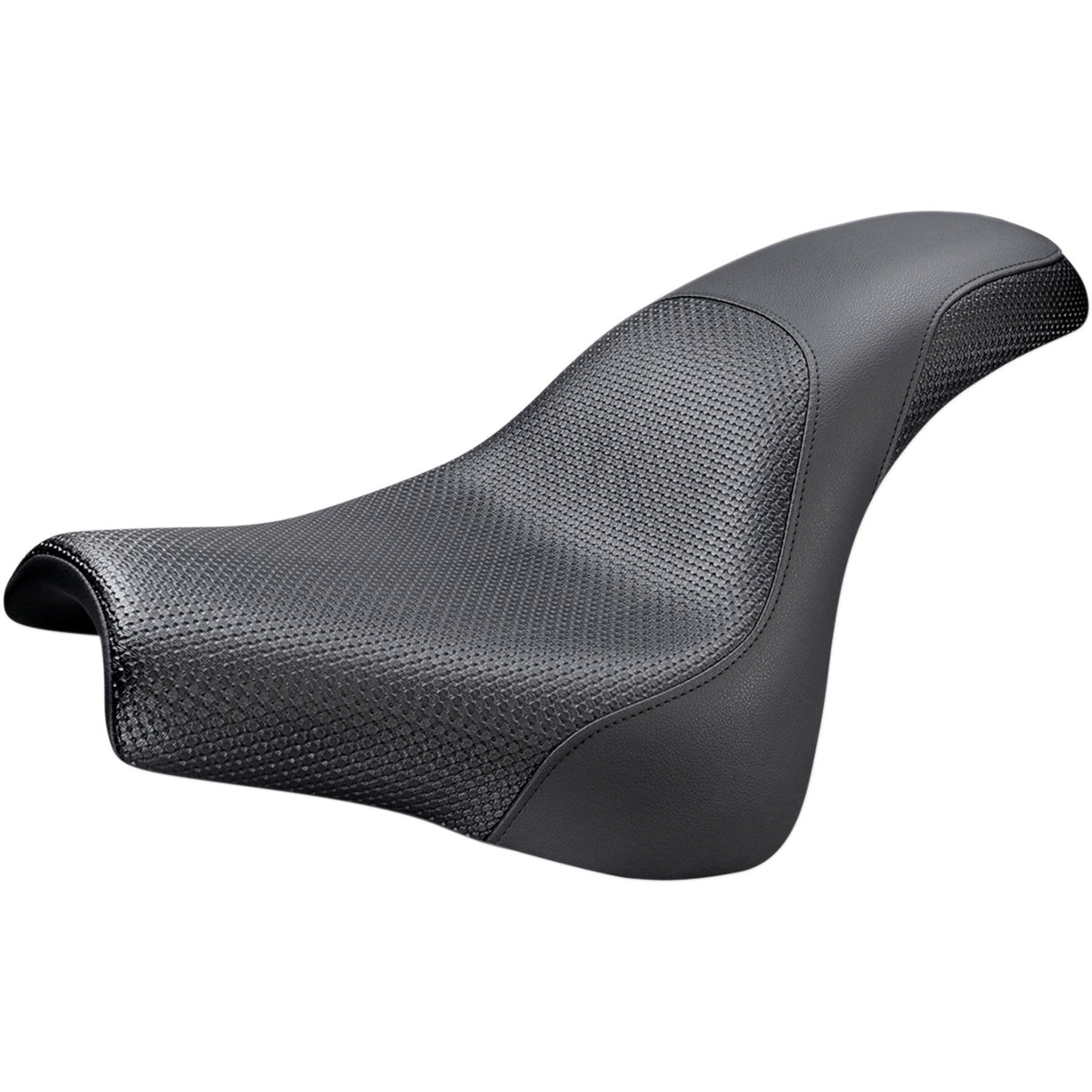 Saddlemen Profiler™ Basketweave Seat Black Fxfb - 818-28-147 For Harley Softail 2018-2023