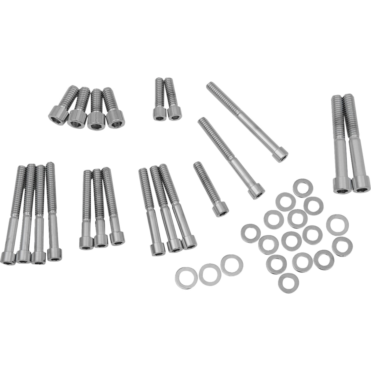 DRAG SPECIALTIES DS-190878S Cam/Crankcase/Sprocket Cover Bolt Set Bolt Set - Cam/Crankcase/Sprocket Cover - Socket-Head/Smooth - Sportster