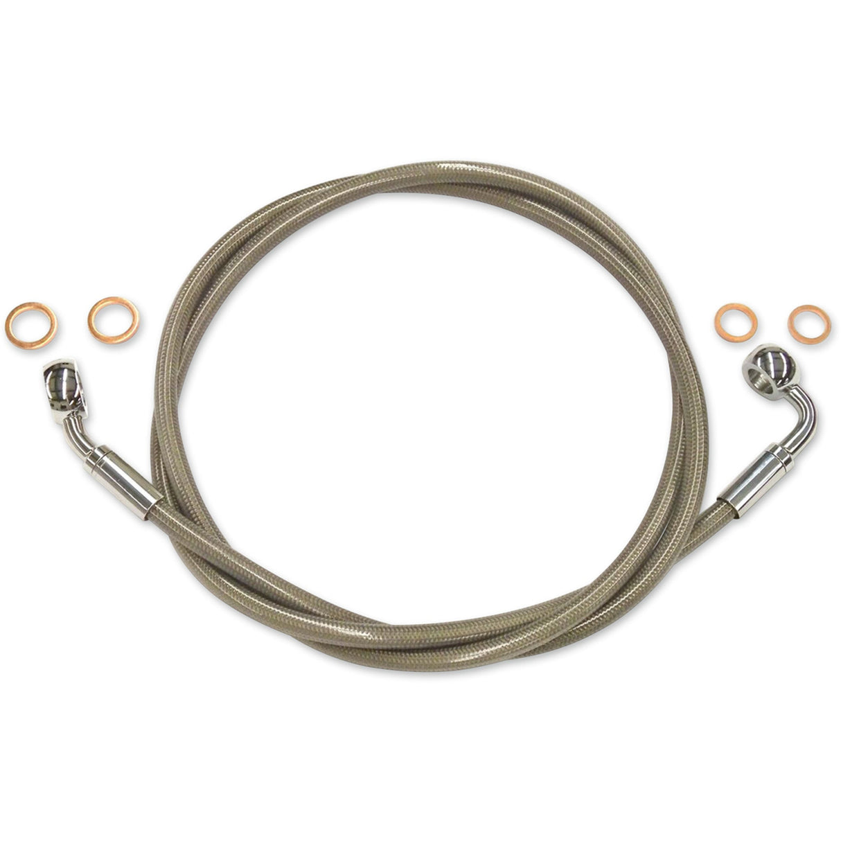 Magnum Shielding XR Brake Line - SSC0601-45 For Harley Softail / Dyna / Street 1999-2011