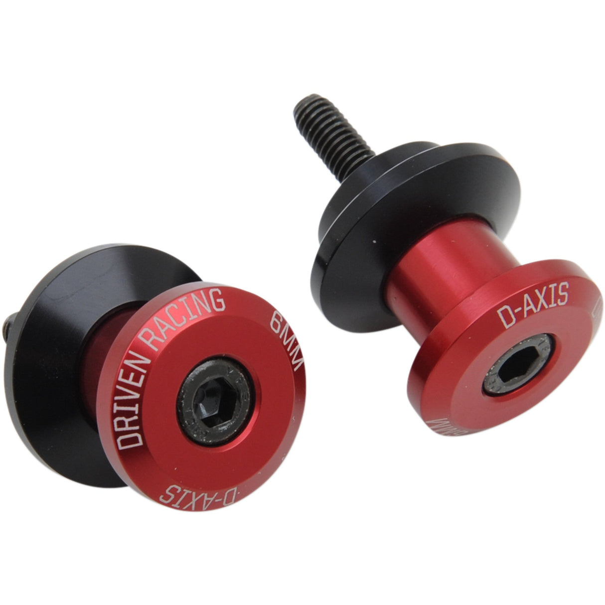 DRIVEN RACING 1303-0159 DXS-6 RD D Axis Spools D-Axis Spools - Red - 6 mm