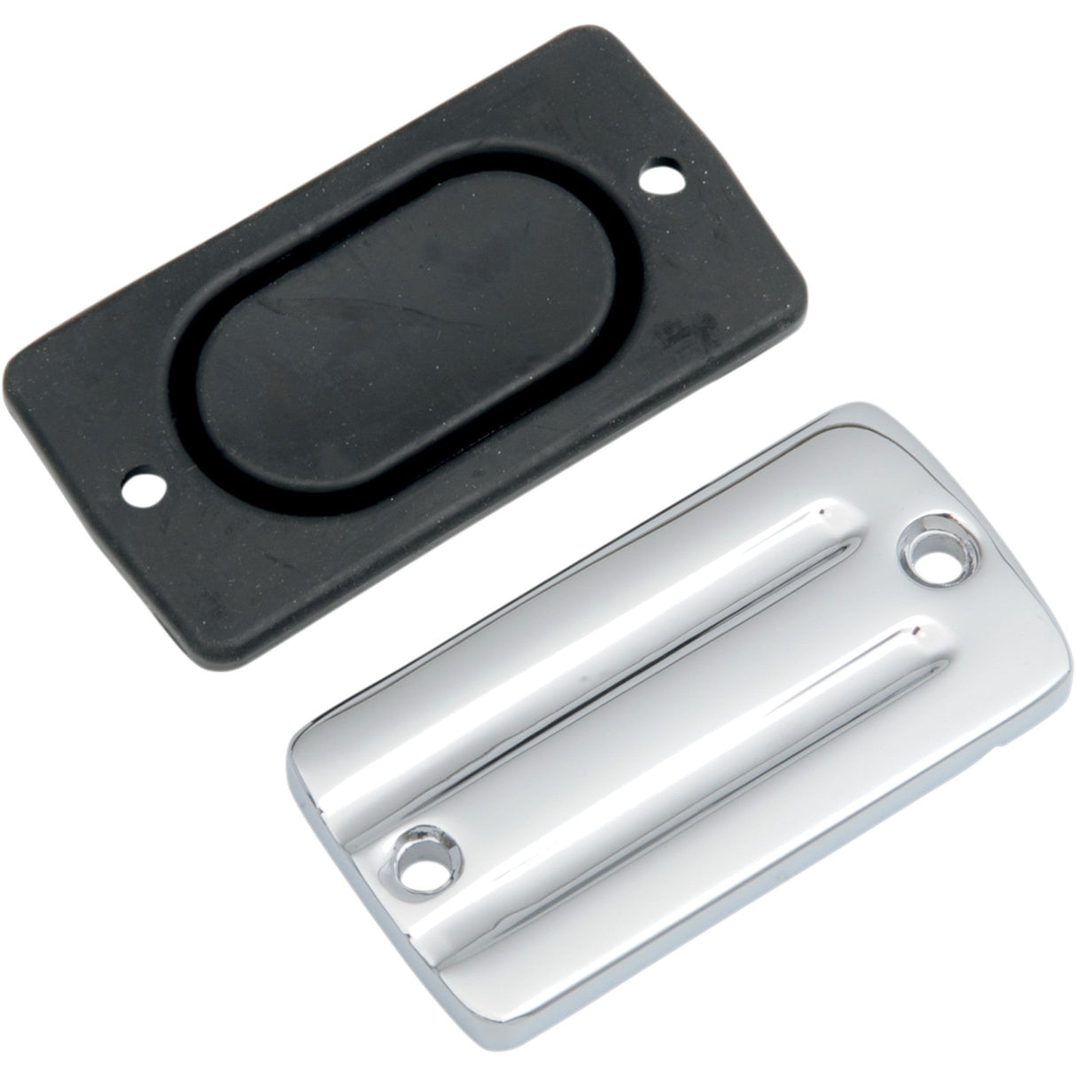Drag Specialties Front Brake Master Cylinder Cover Chrome For Harley Motorcycles 1982-1995