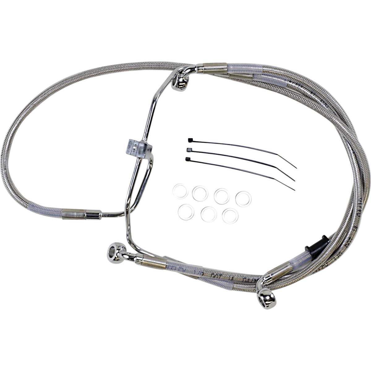 Drag Specialties Brake Line For Harley Fat Bob 2008-2017