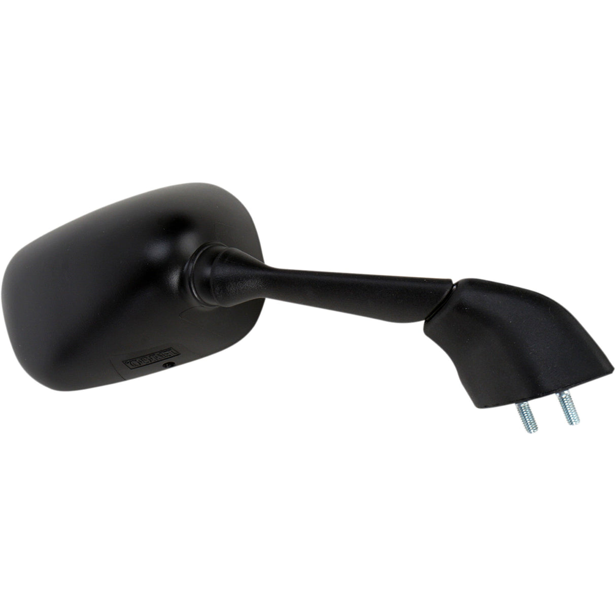 EMGO 0640-0677 20-37421 OEM-Style Replacement Mirror Mirror - Side View - Rectangle - Black - Right