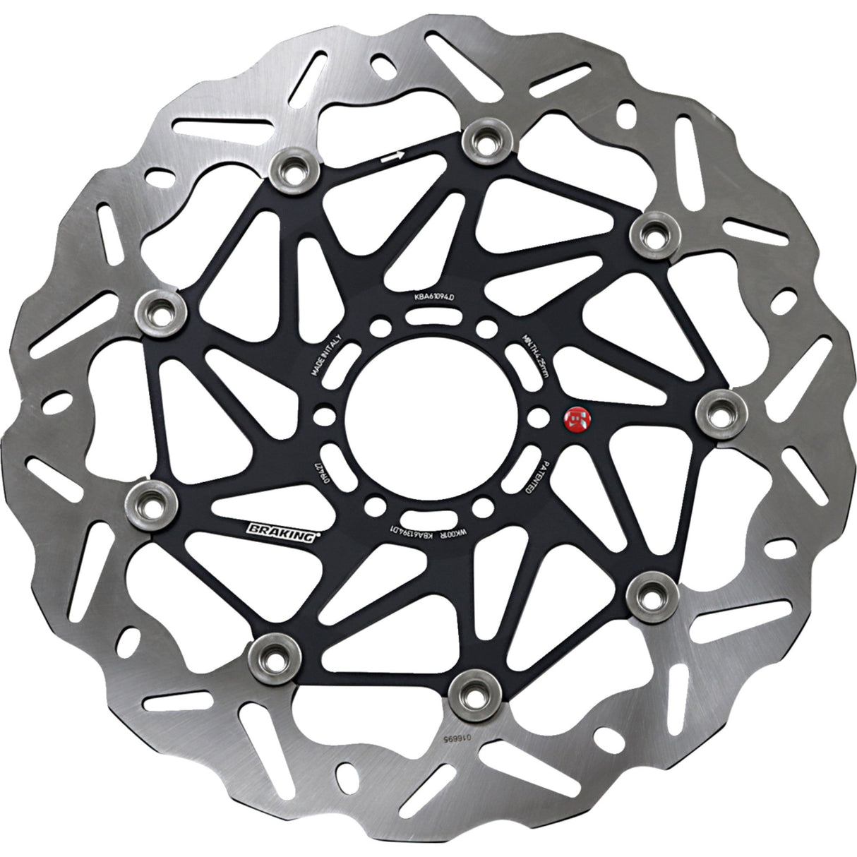 Braking SK2 Front Brake Rotor - WK001R For Ducati Motorcycles 1988-2014 | Moto Guzzi Motorcycles 1995-2016 | Aprilia Motorcycles 1998-2017