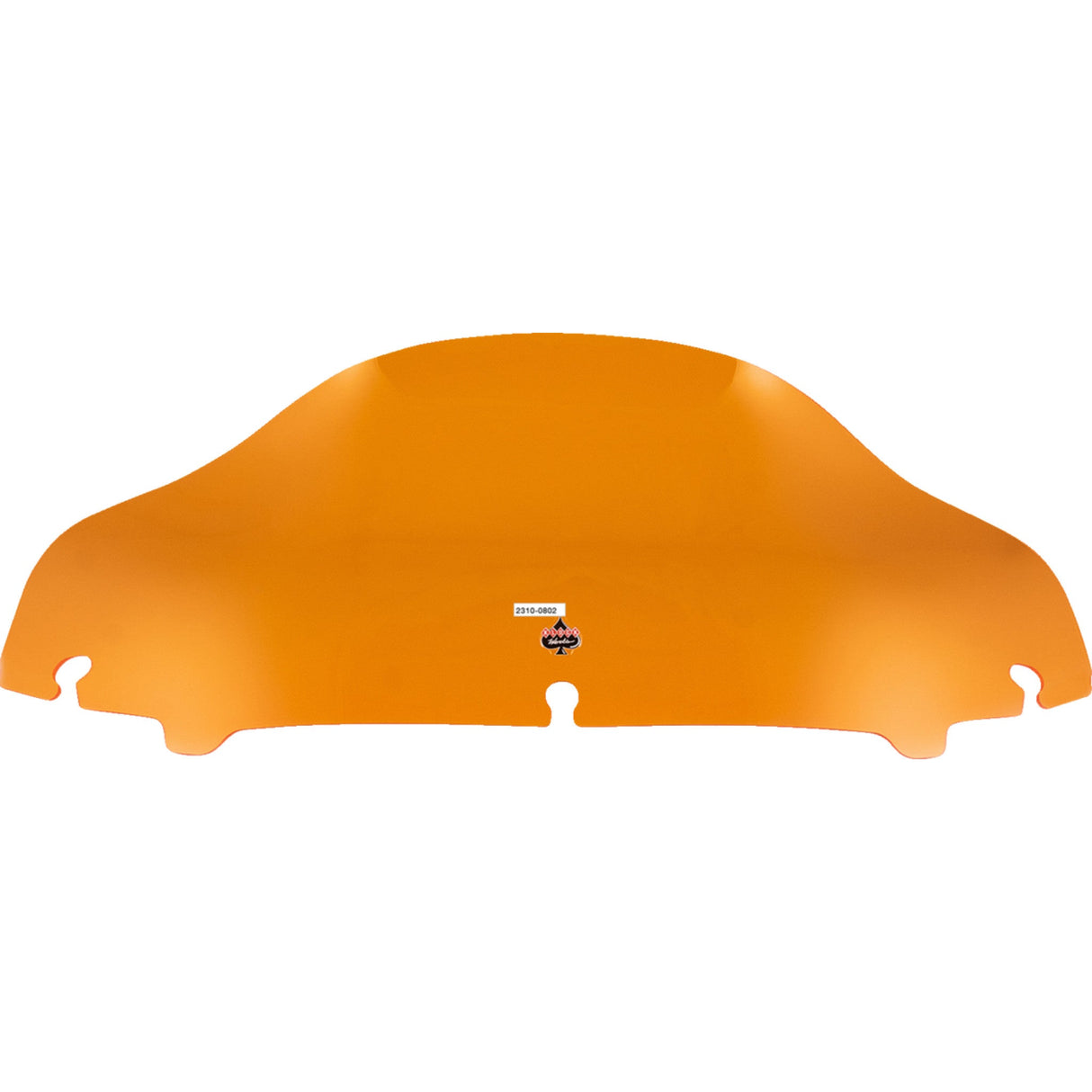 Klock Werks Kolor Flare® Windshield 6-1/2" Orange - KWW-01-0682 For Harley Touring 2014-2025