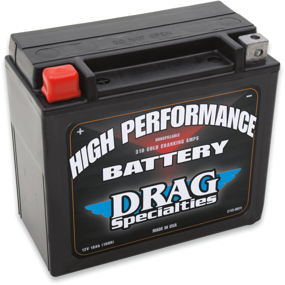 DRAG SPECIALTIES 2113-0011 High Performance Battery ytx20h