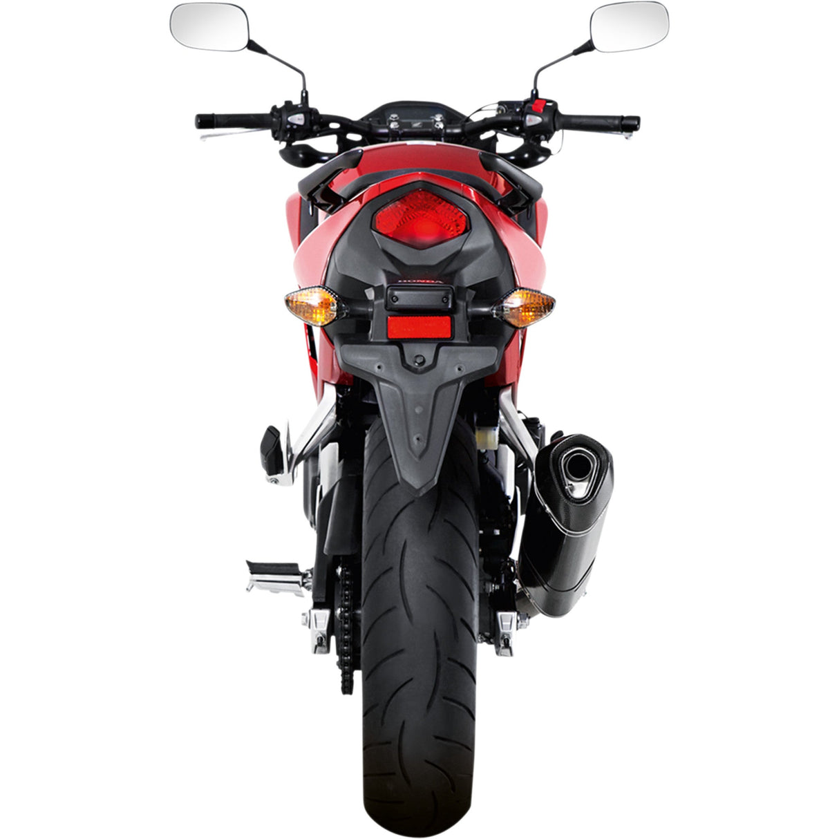 AKRAPOVIC 1811-2604 S-H5SO2-HRC Carbon Fiber Slip-On Line Muffler Slip-On Line Muffler - Carbon Fiber