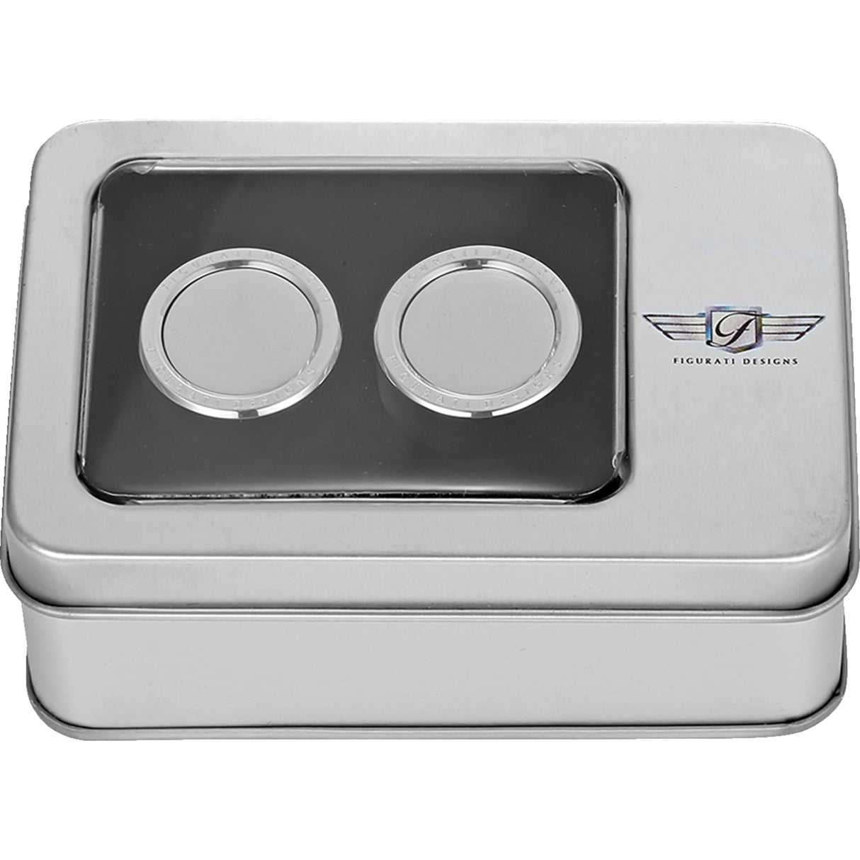 FIGURATI DESIGNS 3550-0363 FD60-DC-2730-SS Docking Covers silver