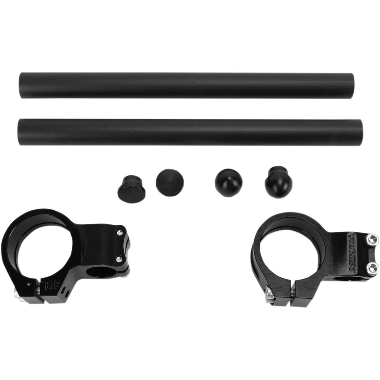 VORTEX 0601-0591 CL0041K Clip-On Handlebar 41 mm - 7° - black