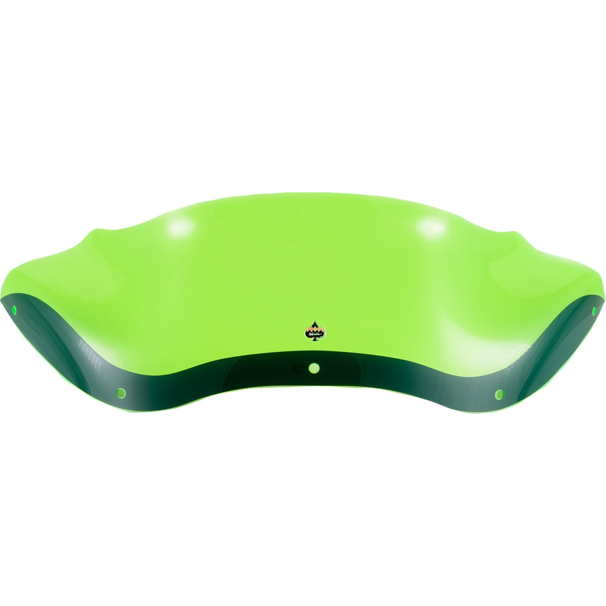 KLOCK WERKS 2310-0721 KWW-01-0626 Ice Kolor Flare™ Windshield - 8" - Green Ice - FLTR