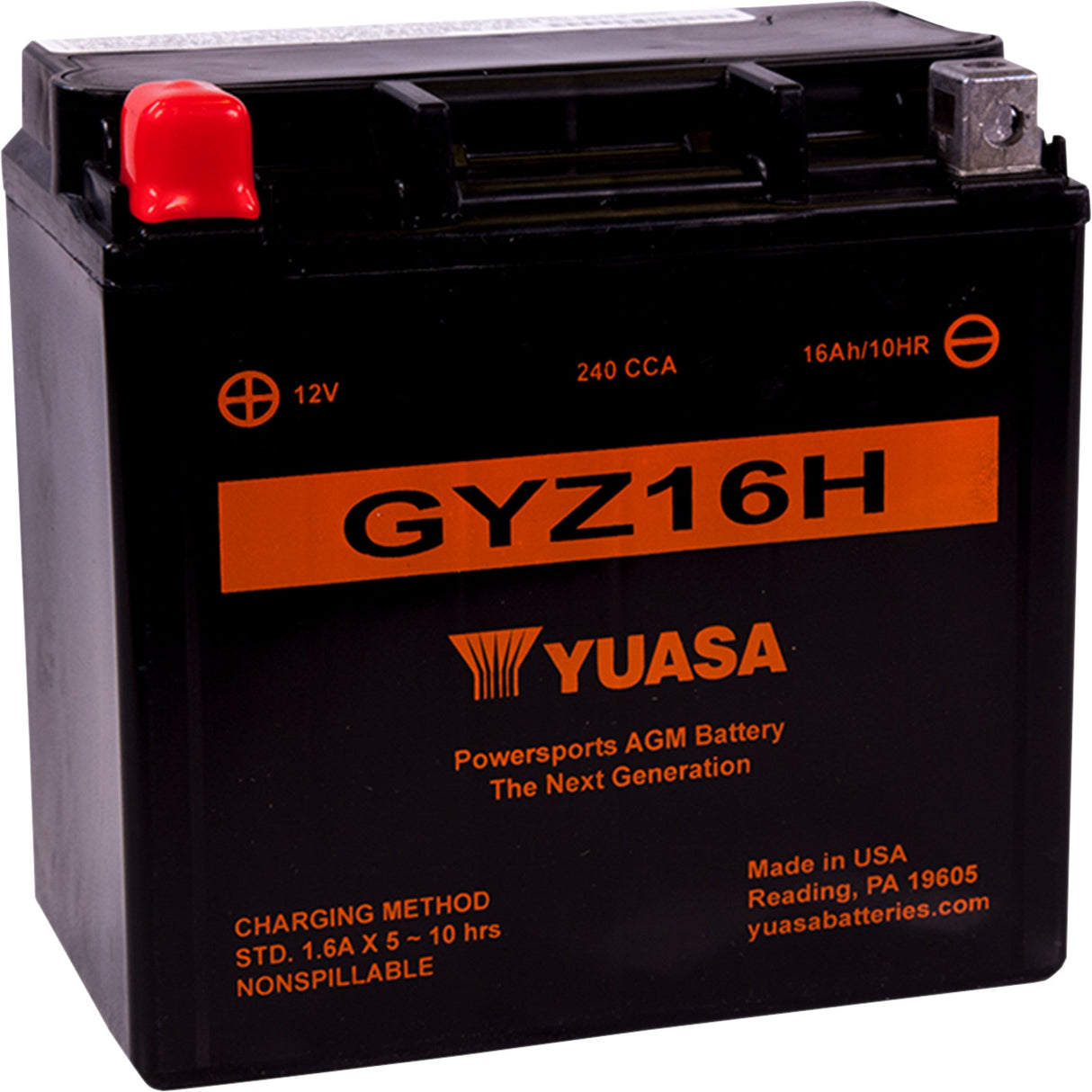Yuasa GYZ Battery - YUAM716GH For Triumph Sprint / Tiger 1200 / Thruxton 1200 / Thruxton 2011-2018 | Indian FTR 2022-2024