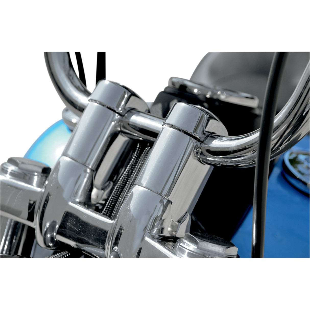 LA Choppers Handlebar Riser Extensions 2" - LA-7430-02 For Harley Street Bob 2008-2012