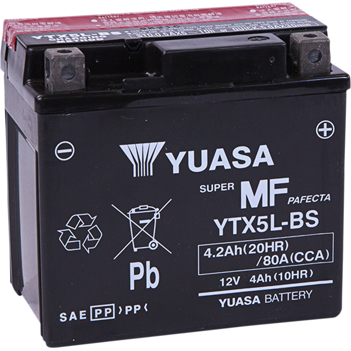 Yuasa YTX Battery - YUAM32X5B For Kymco ATV/UTV Models 2004-2014 | Husaberg Dirt Bikes 2014-2015 | E-TON ATVs 2000-2013