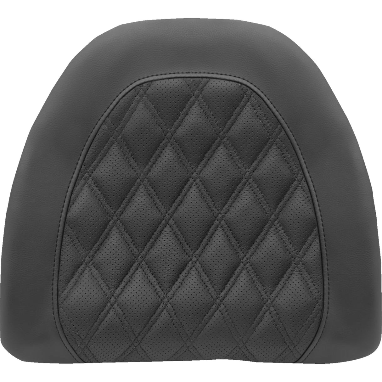 SADDLEMEN 0822-0509 88-11884LS Tour-Pak® Cover for RoadSofa™ Tour-Pak® Backrest Pad Cover - Lattice Stitched - Black