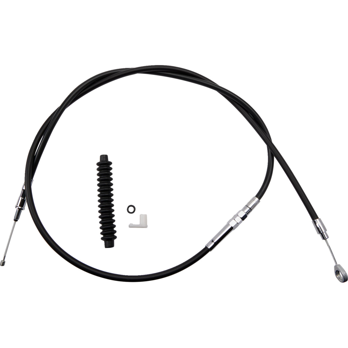 DRAG SPECIALTIES High-Efficiency Black Vinyl Clutch Cable