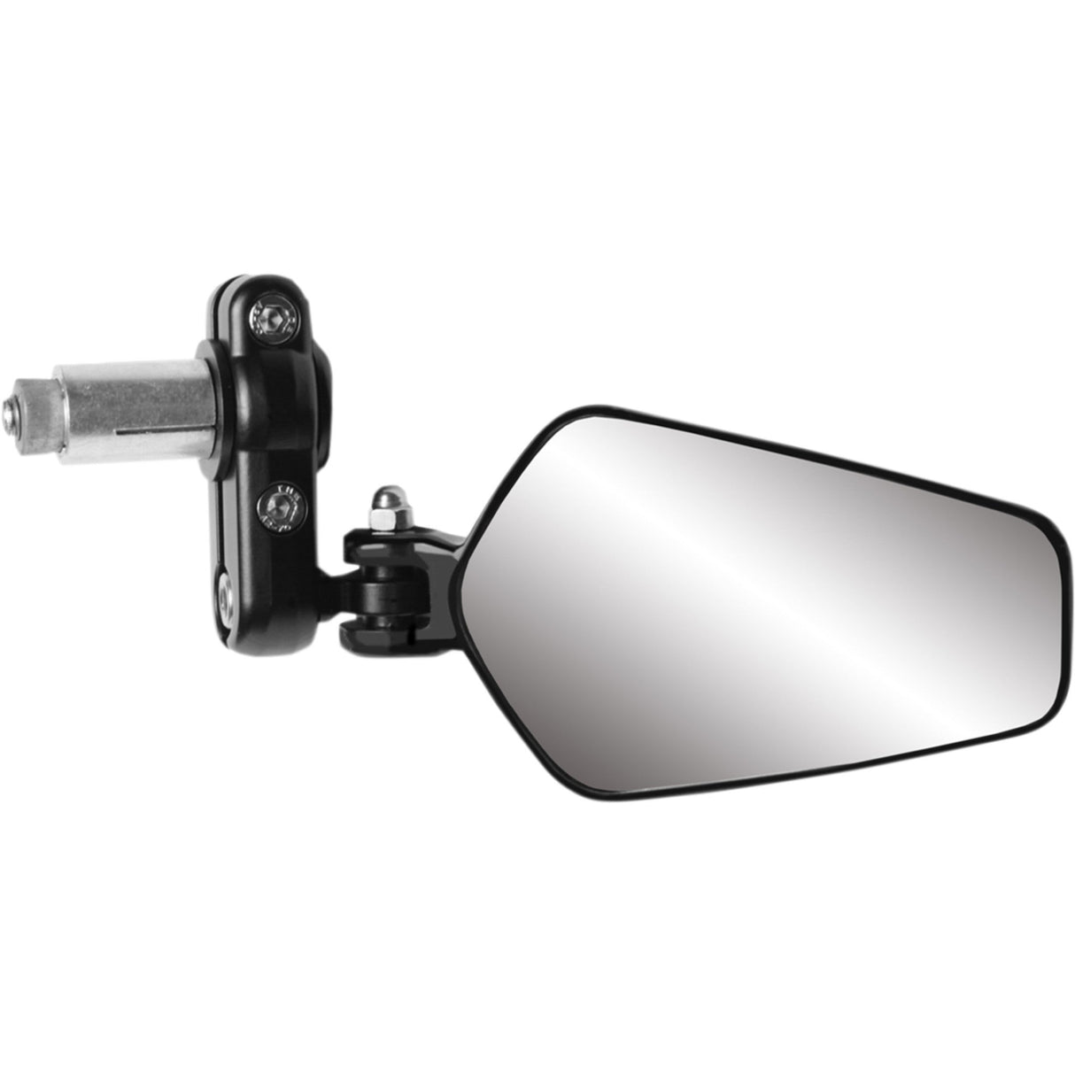 PARTS UNLIMITED 0640-1478 Bar End Mirror Mirror - Handlebar End - Oval - Black