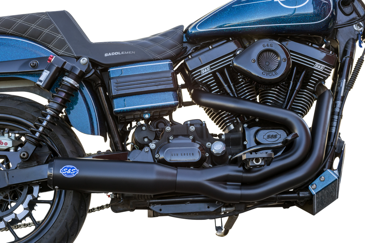 2-into-1 Qualifier Exhaust System - Guardian Black - 1800-2663