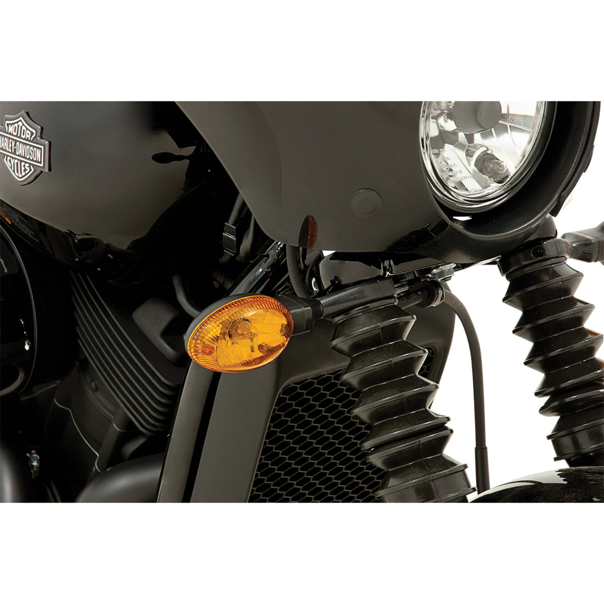 Memphis Shades Turn Signal Relocation Kit Street 500/700 - MEB9997 For Harley Street 2015-2020