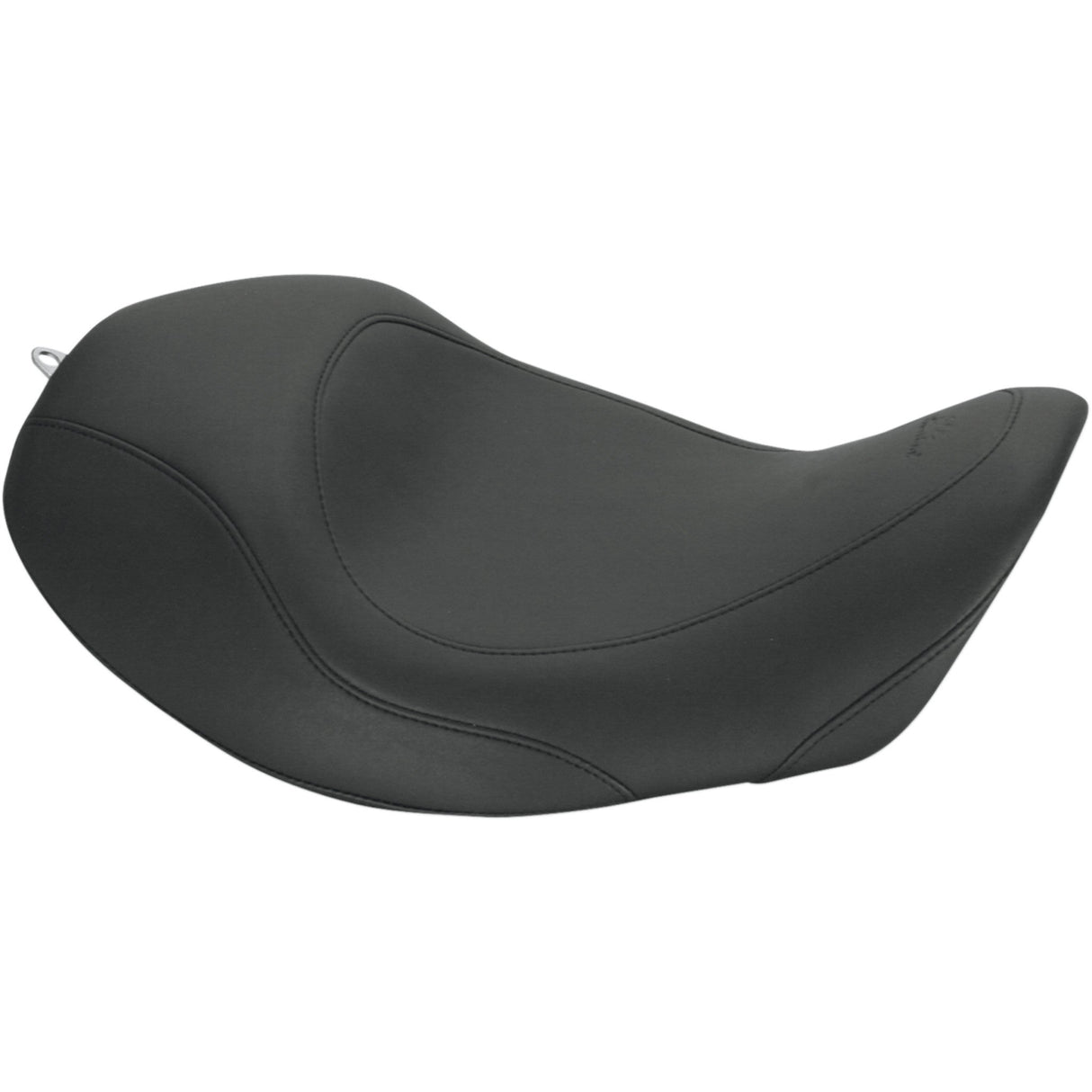 Mustang Wide Tripper™ Seat Plain Black - 76707 For Harley Motorcycles 2006-2017