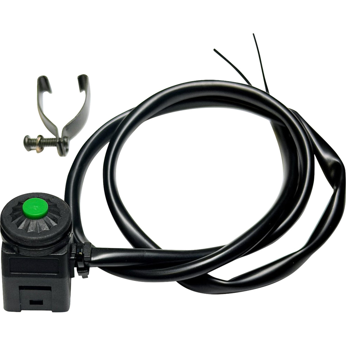 K&S TECHNOLOGIES 2106-0642 12-0106G-WP Momentary Switch 7/8" - green button - universal