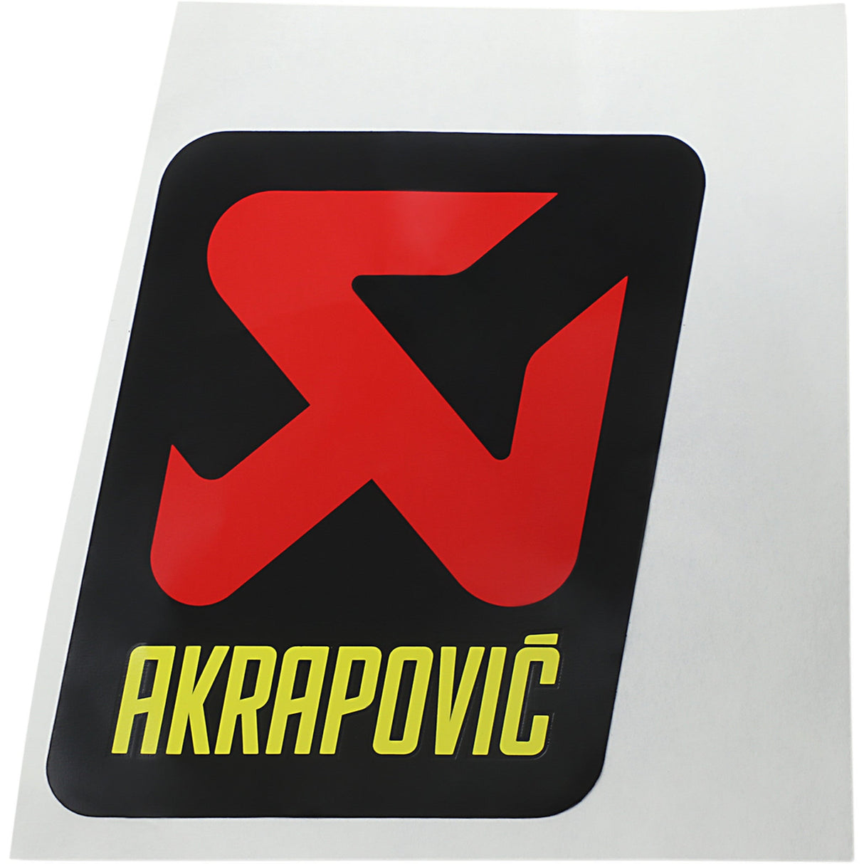 AKRAPOVIC 1860-1098 P-HST14AL General Replacement Sticker Replacement Sticker