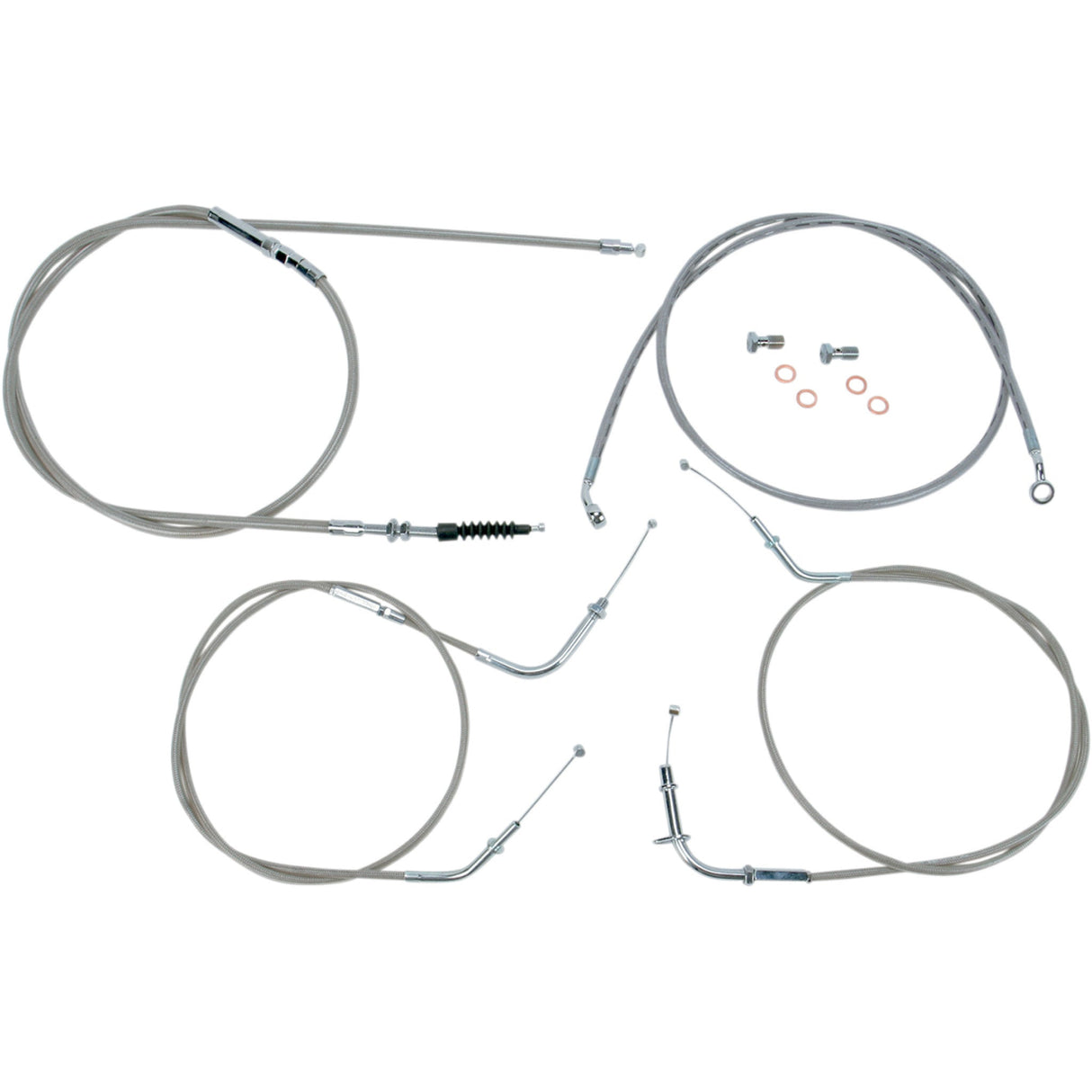 Baron Cable Kit - BA-8074KT-12 Kawasaki 900 Vulcan Classic 2006-2019