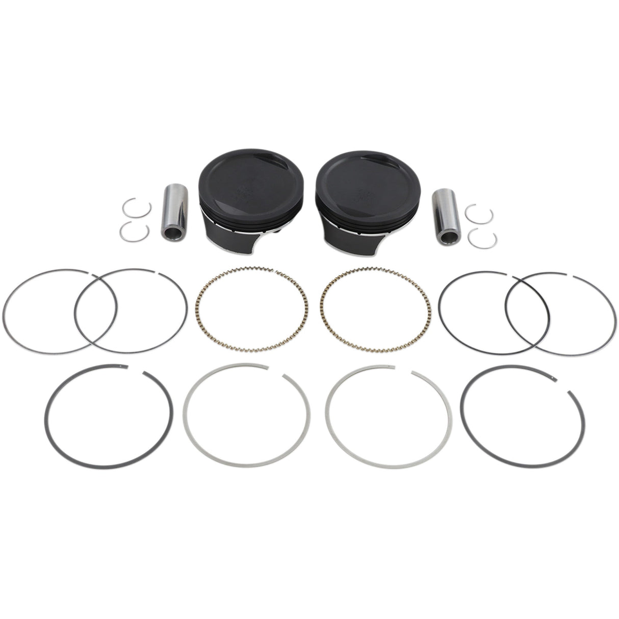Wiseco Black Edition™ Piston Kit - K2788 For Harley Motorcycles 2007-2017