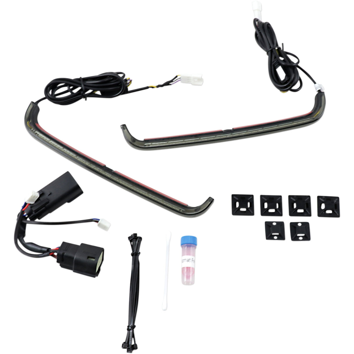 Custom Dynamics LED Low-Profile Bagz™ Accent Lights Smoked Lens - CD-LP-SS8-S For Harley Touring 2009-2013